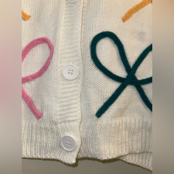 No brand 3D Multi Bow Cardigan - Picture 4 of 8